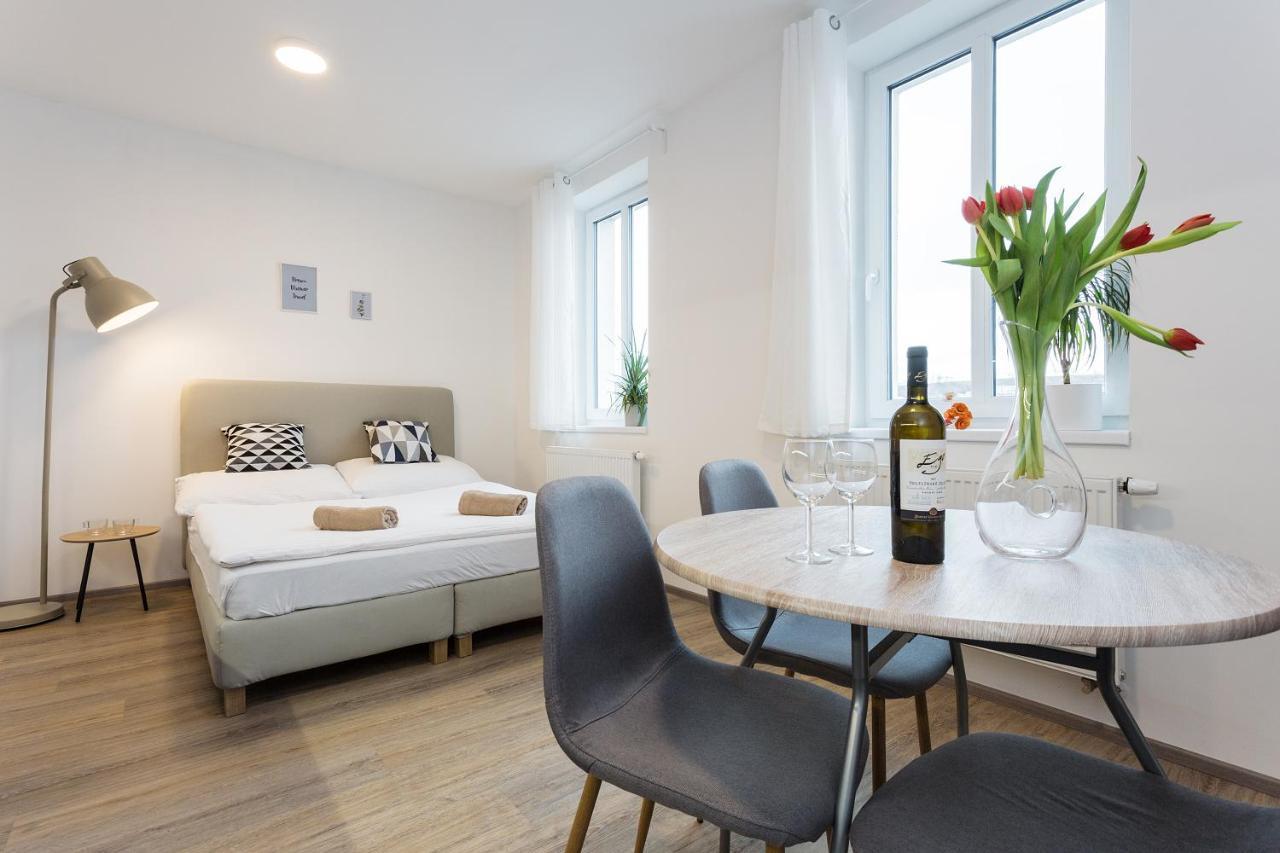 Harfa Apartments プラハ エクステリア 写真