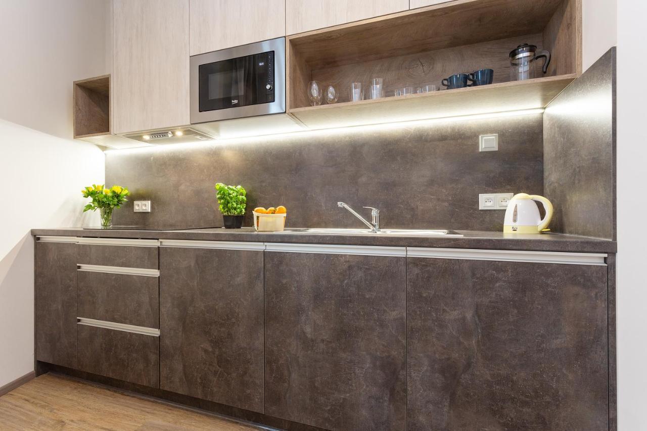 Harfa Apartments プラハ エクステリア 写真
